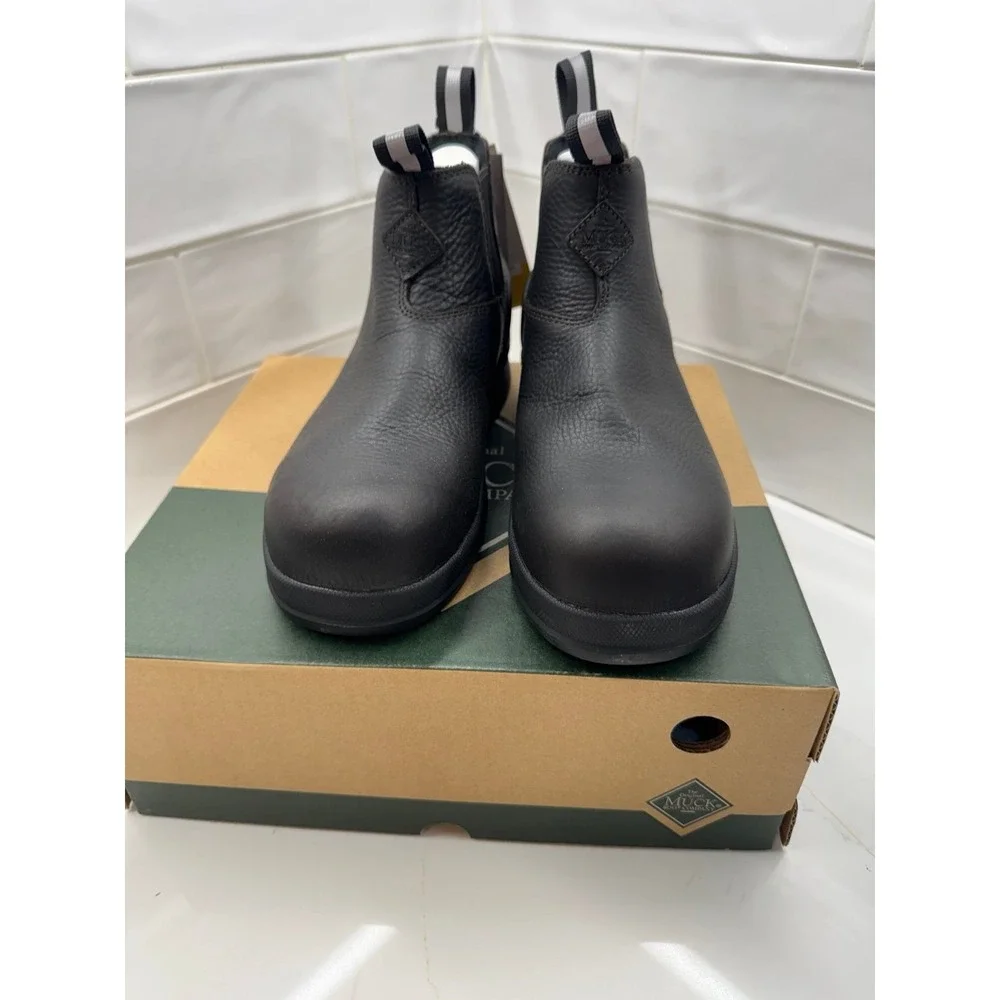 MUCK‎ MEN'S CHORE FARM LEATHER CHELSEA BOOT men's 7.5